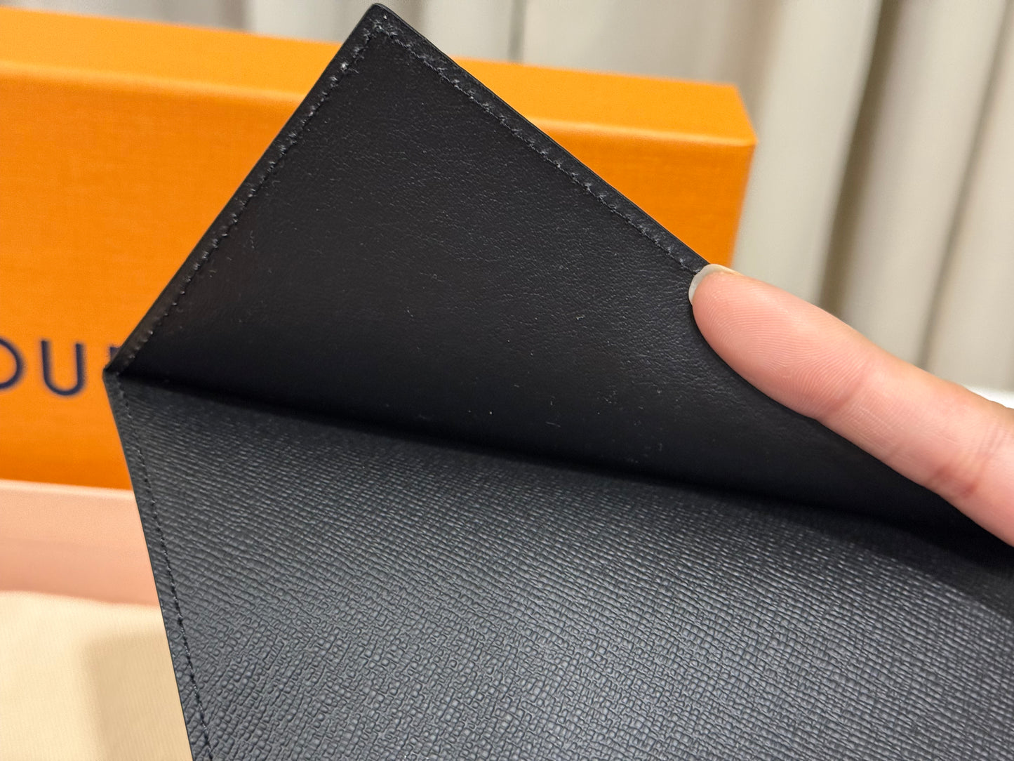 Louis Vuitton Passport Cover Mono Eclipse