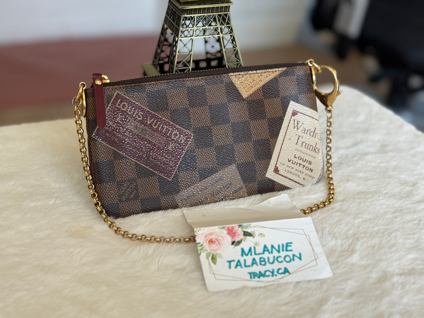 Louis Vuitton Milla MM Damier Ebene Limited Edition Trunks