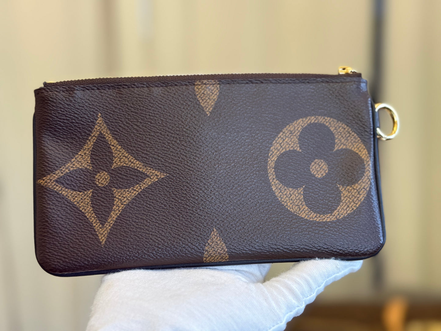 Louis Vuitton Rectangular Pouch Mono Reverse from Trio Pouch