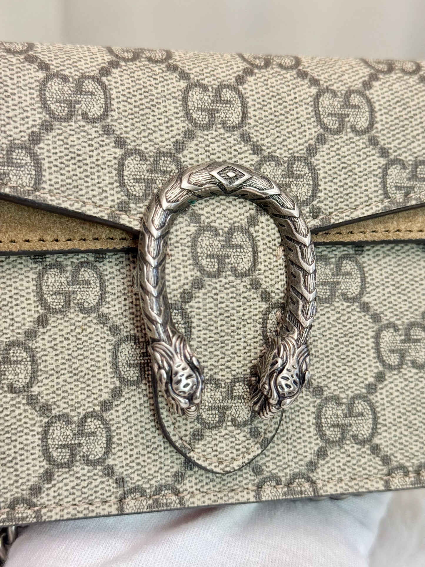 Gucci Mini Dionysus GG Supreme Beige