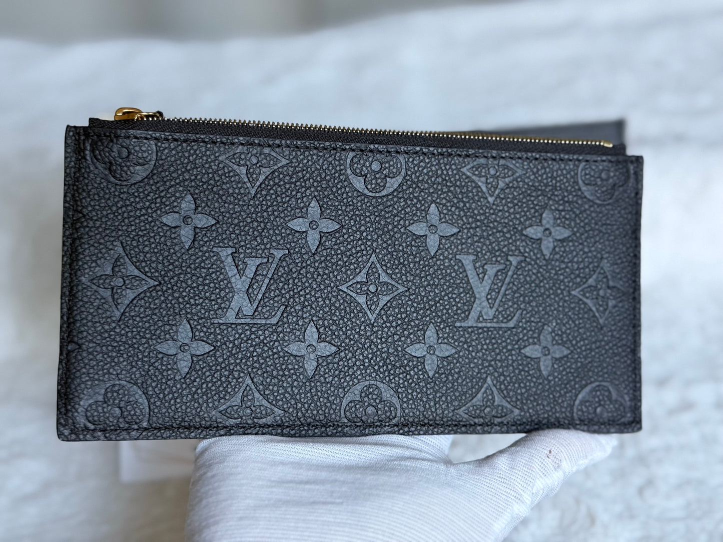 Louis Vuitton Felicie Pochette in Mono Empreinte Noir/Black with Inserts