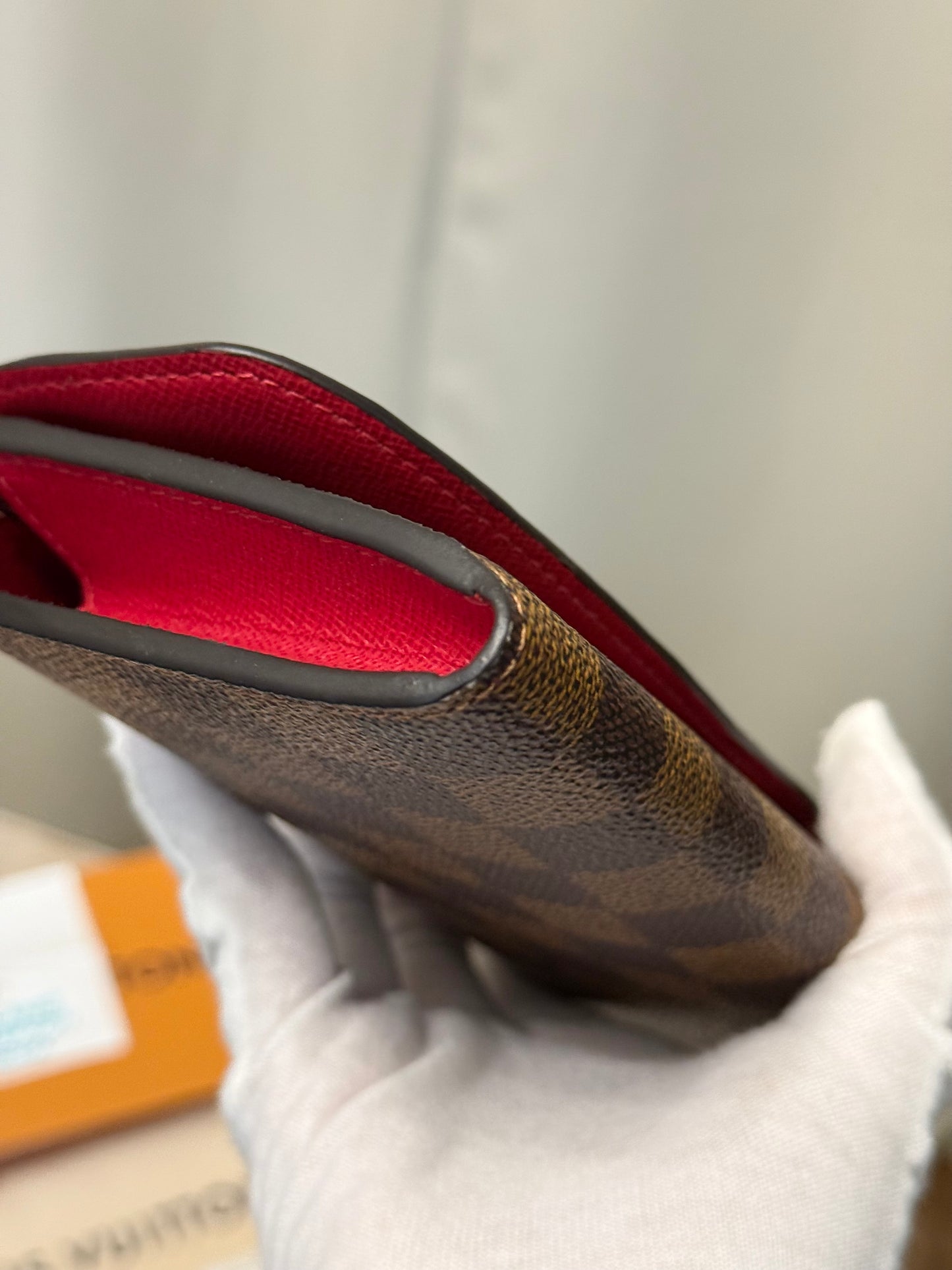 Louis Vuitton Emilie Wallet DE Cerise
