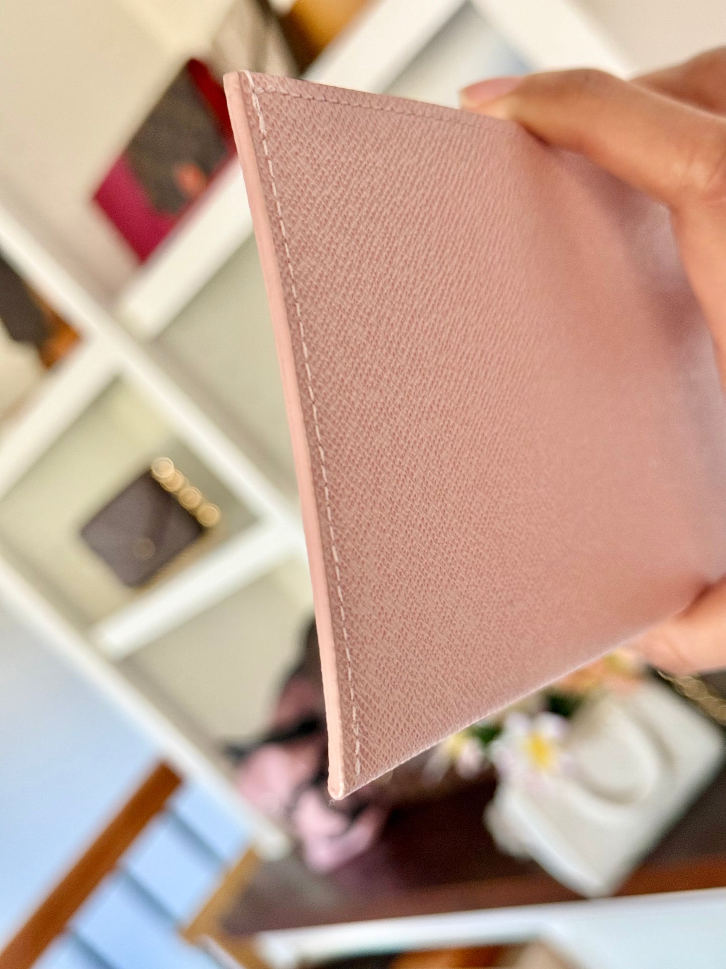 Louis Vuitton Pochette Felicie Damier Azur Rose Ballerine