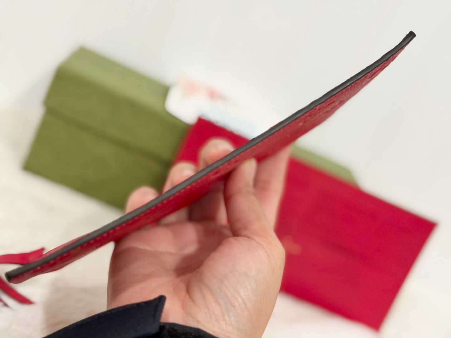 Louis Vuitton Felicie Pochette Mono Empreinte Scarlet Red