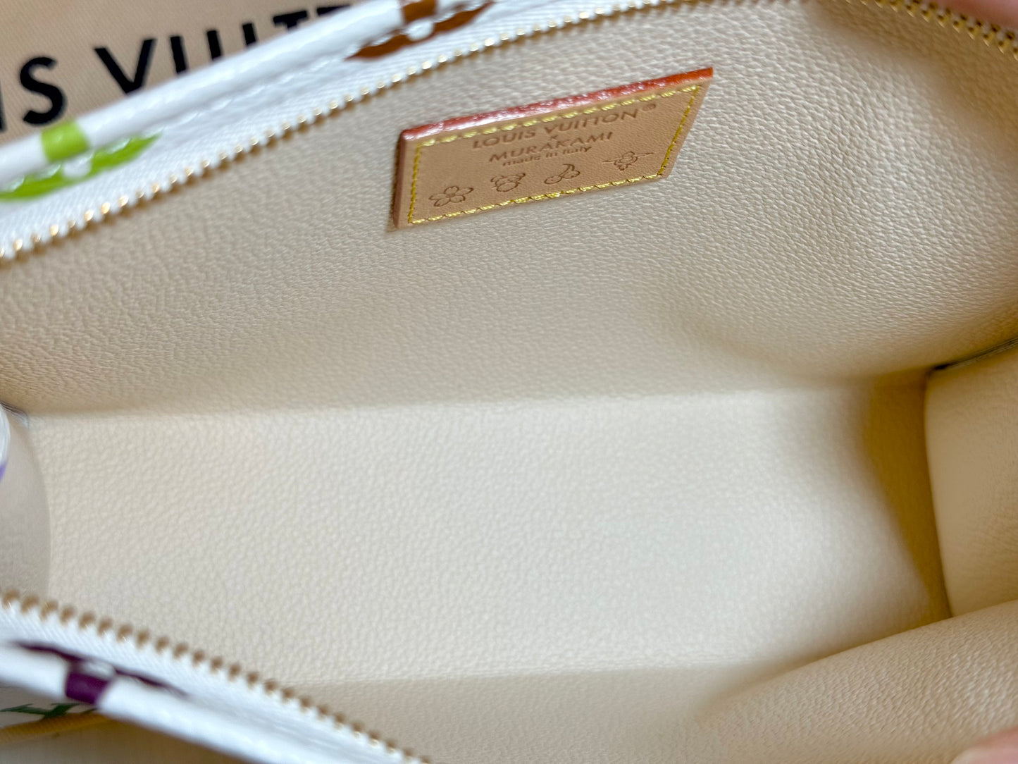 Louis Vuitton Toiletry 19 Takashi Murakami Multicolore Blanc/White