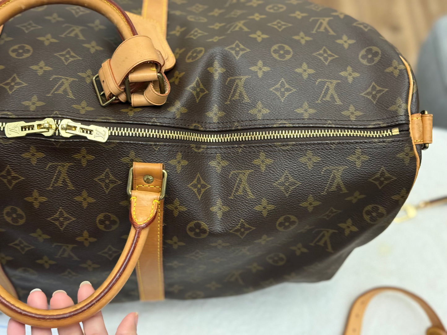 Louis Vuitton Keepall Bandouliere 60 Mono May 1991
