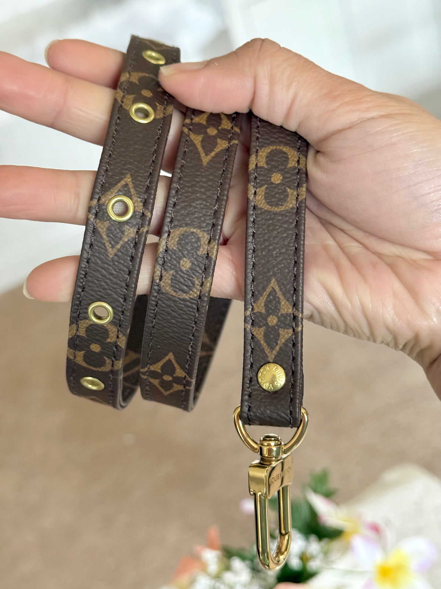 Louis Vuitton J52315 Mono Adjustable Strap 16mm