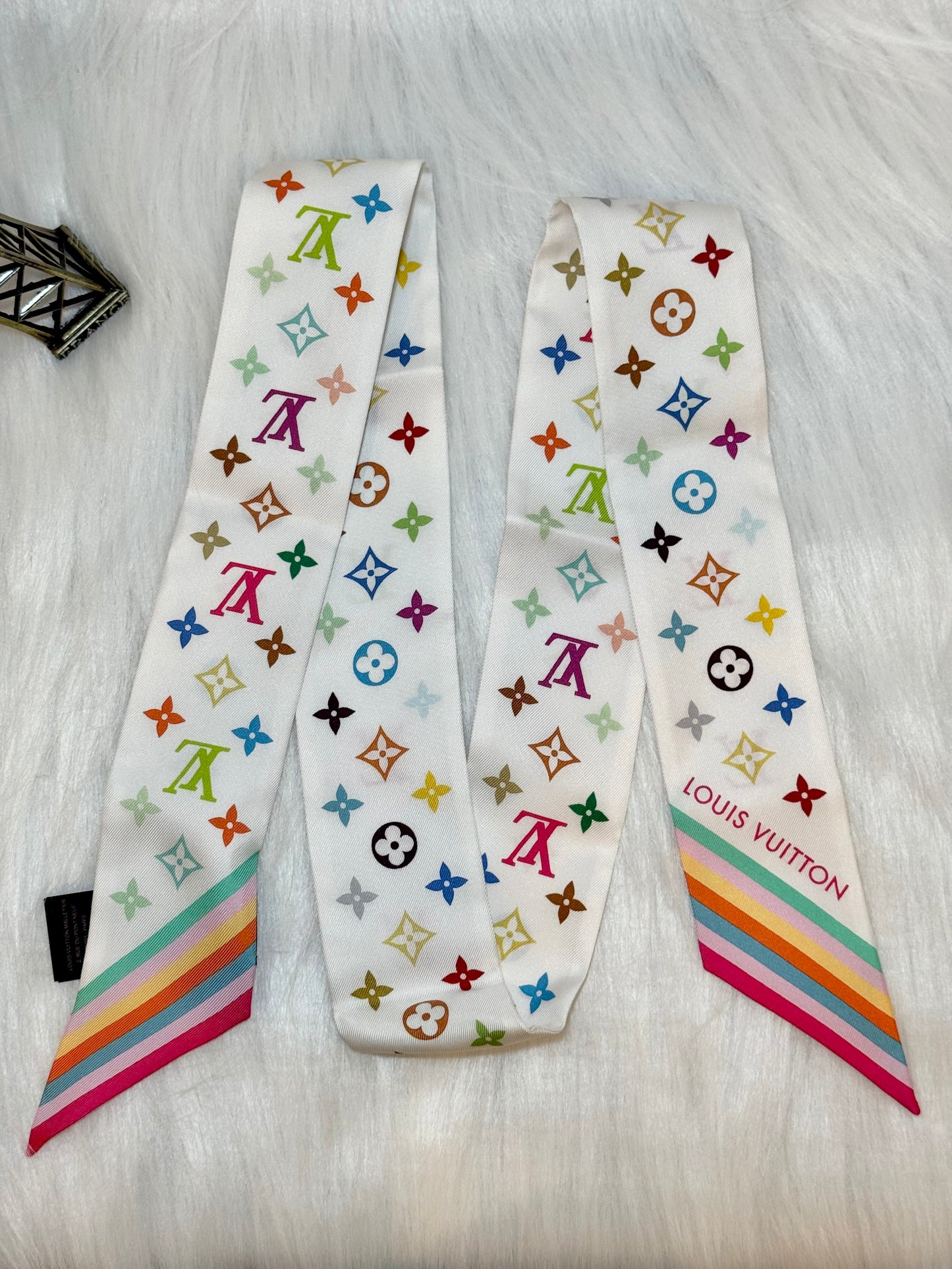 Louis Vuitton Multicolor Blanc/White Bandeau