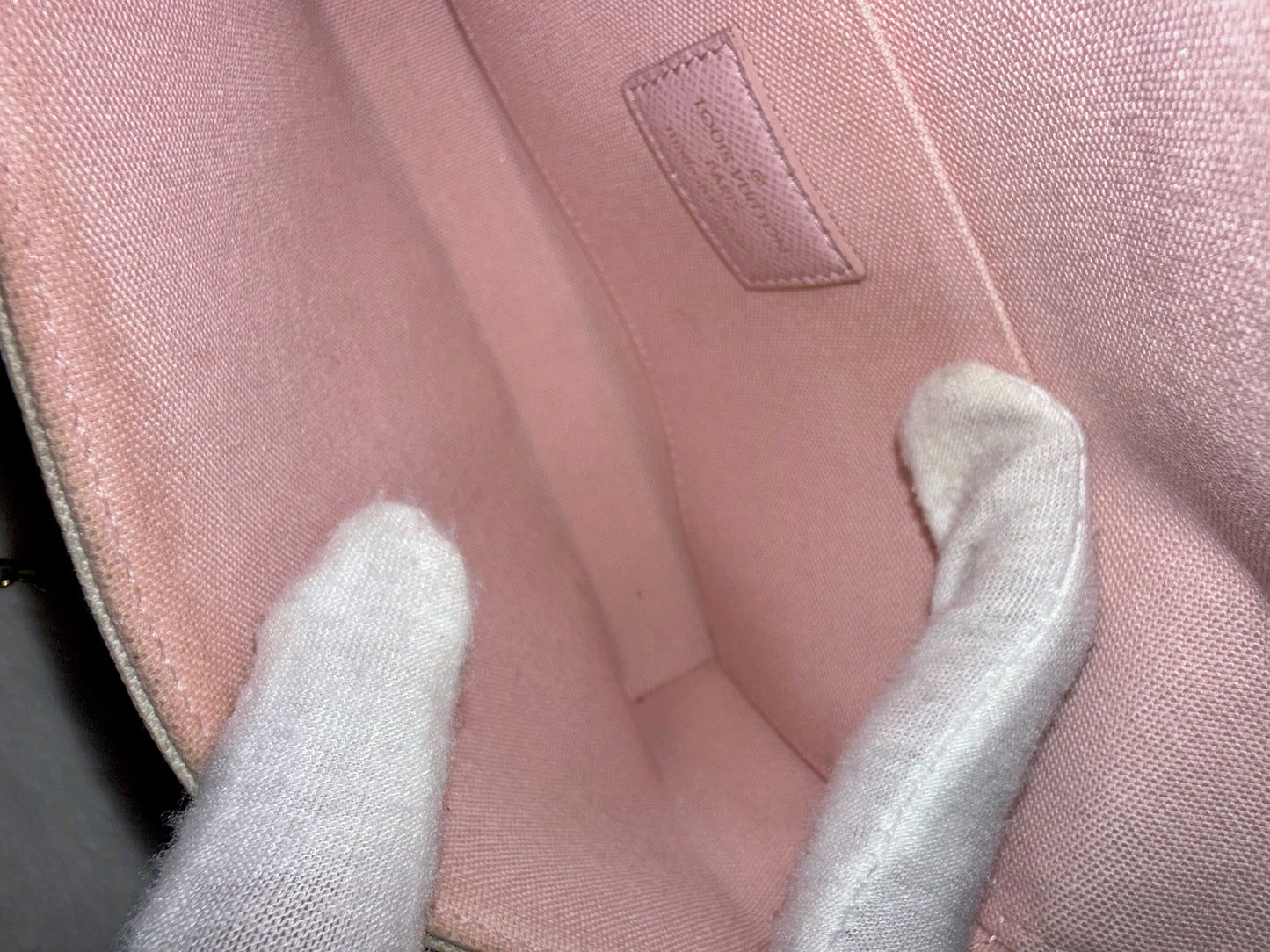 Louis Vuitton Felicie Pochette Damier Azur