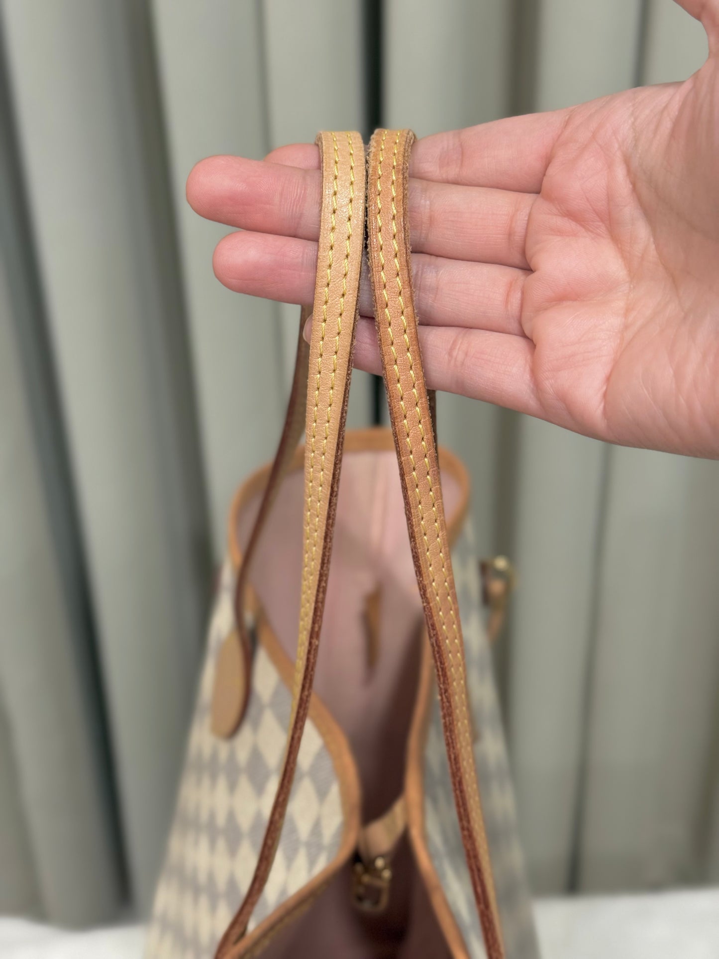 Louis Vuitton Neverfull MM Damier Azur Rose Ballerine