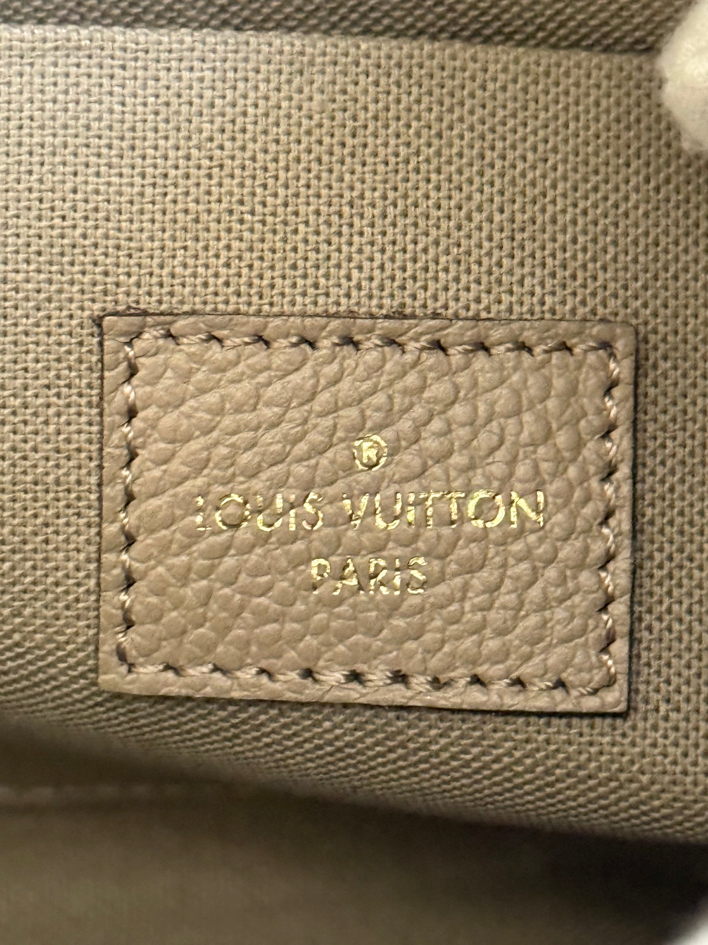 Louis Vuitton Felicie Pochette Mono Empreinte TurtleDove