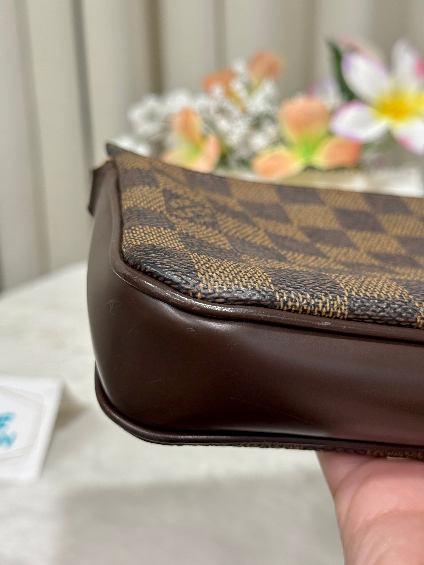 Louis Vuitton Navona Pochette Accessoires Damier Ebene