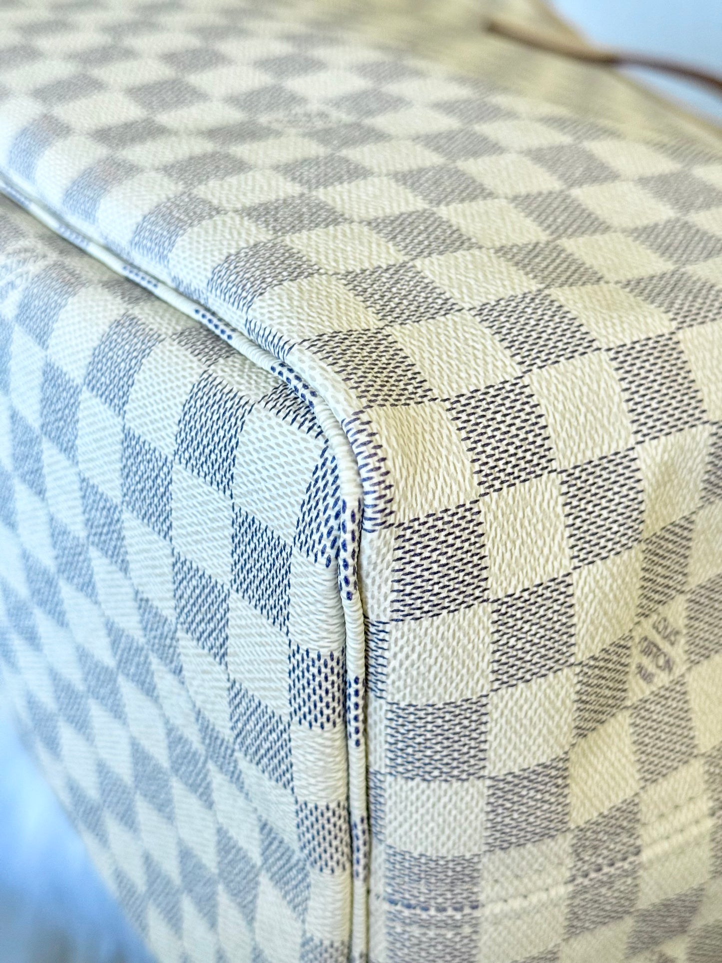 Louis Vuitton Neverfull GM in Damier Azur  Rose Ballerine MINT
