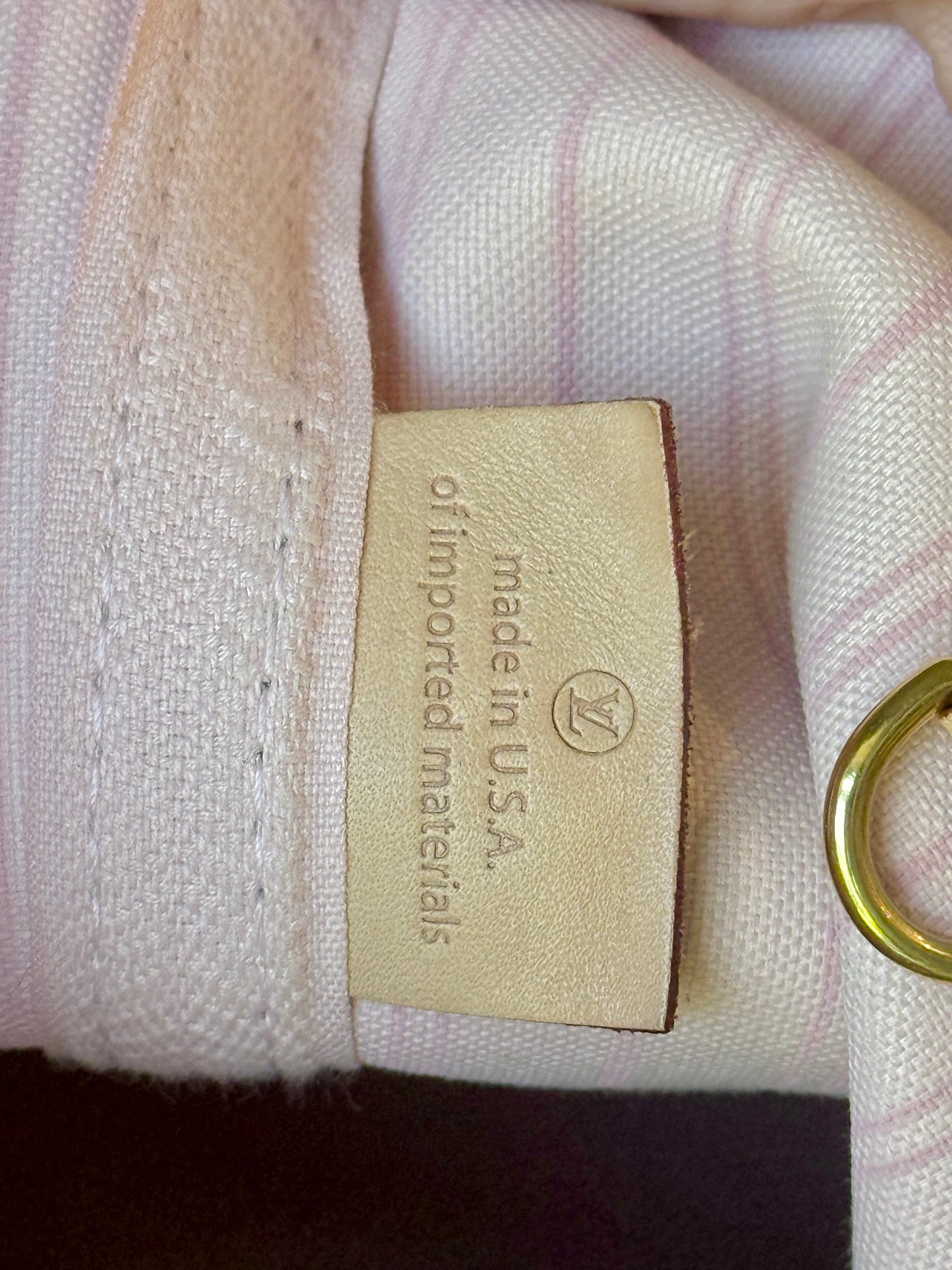 Louis Vuitton Neverfull MM Damier Azur Rose Ballerine