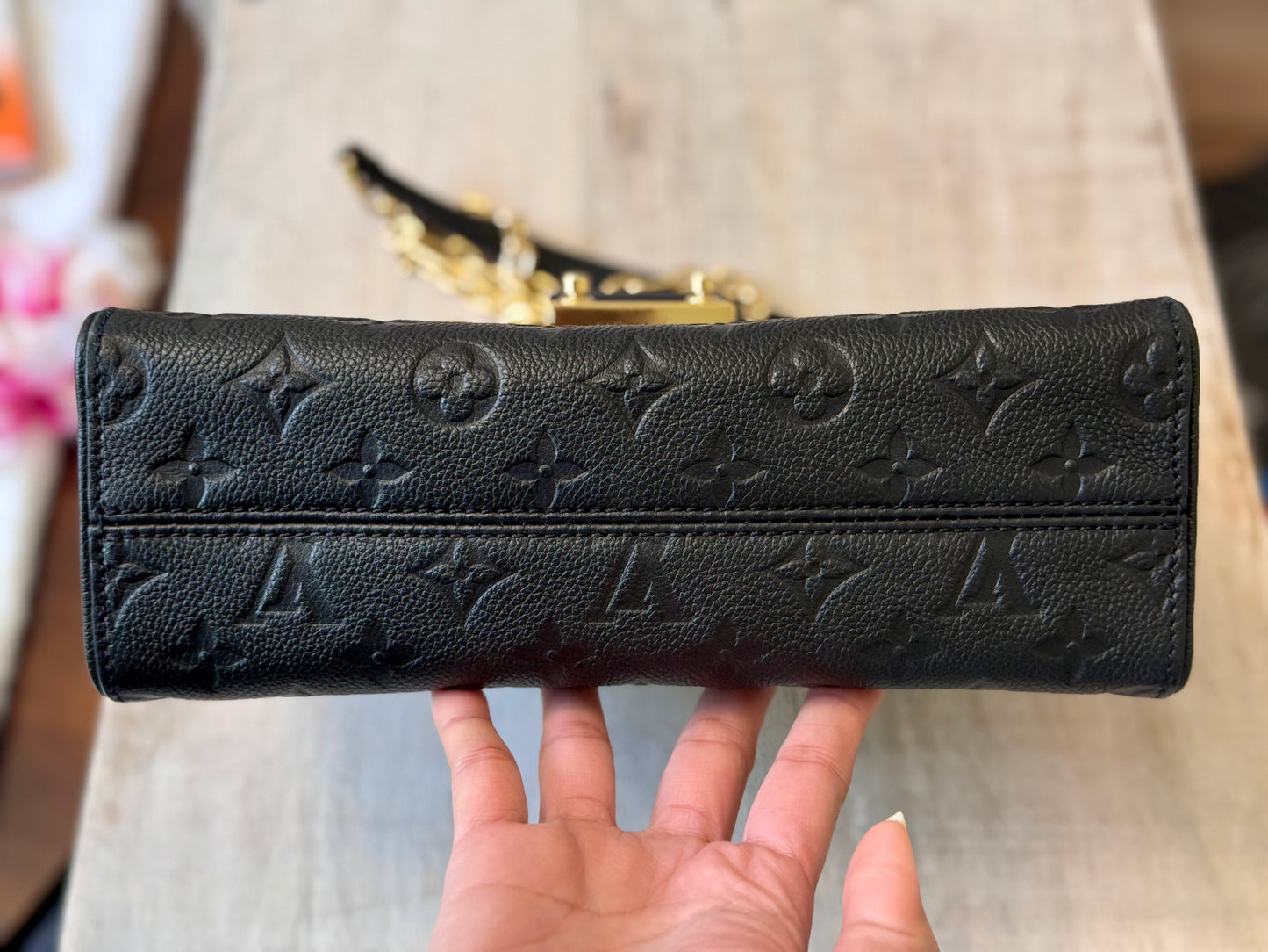 Louis Vuitton Saint Sulpice PM Mono Empreinte Noir/Black