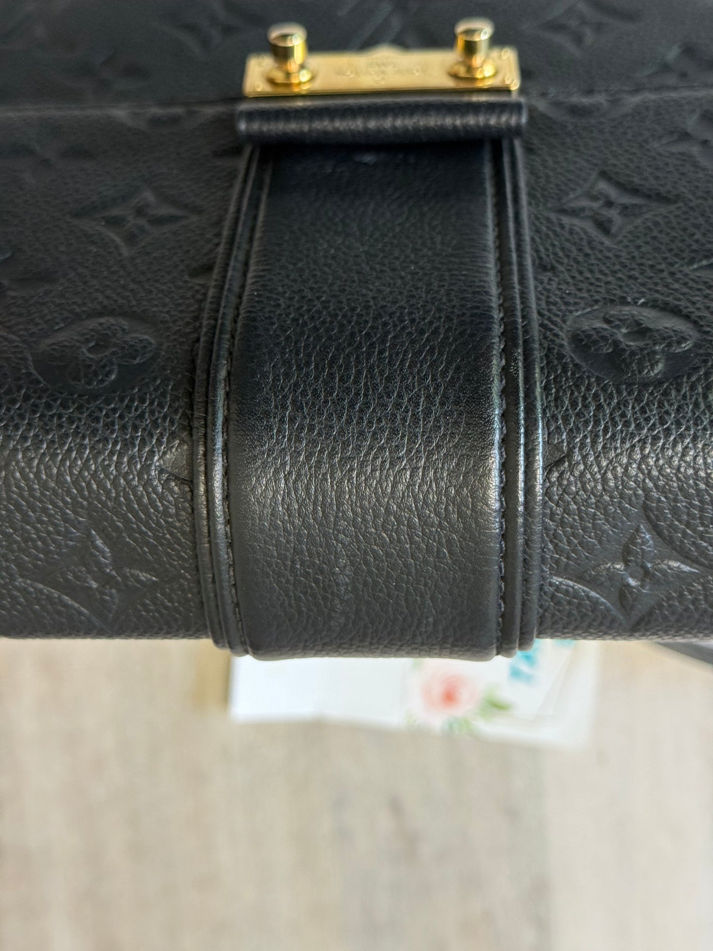 Louis Vuitton Saint Sulpice PM Mono Empreinte Noir/Black