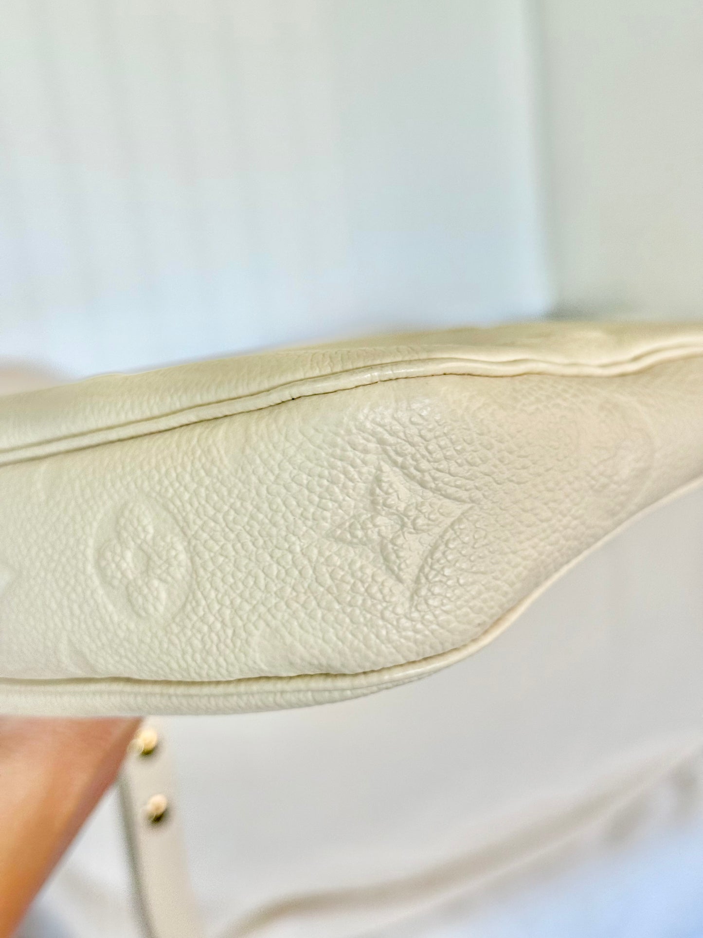 Louis Vuitton Multi Pochette Mono Giant Empreinte Cream