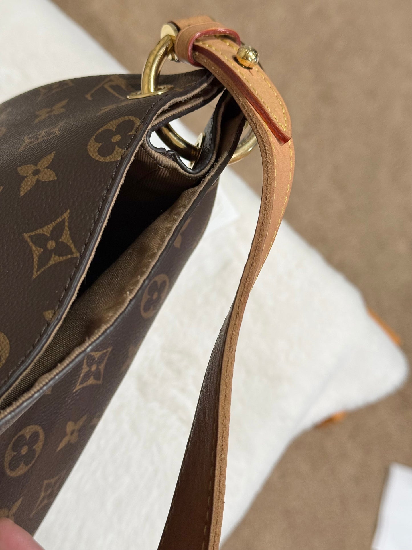 Louis Vuitton Graceful PM Mono Beige