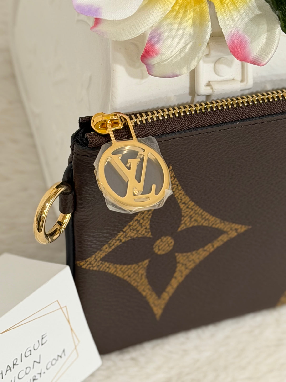 Louis Vuitton Rectangular Pouch Mono Reverse from Trio Pouch SN4240
