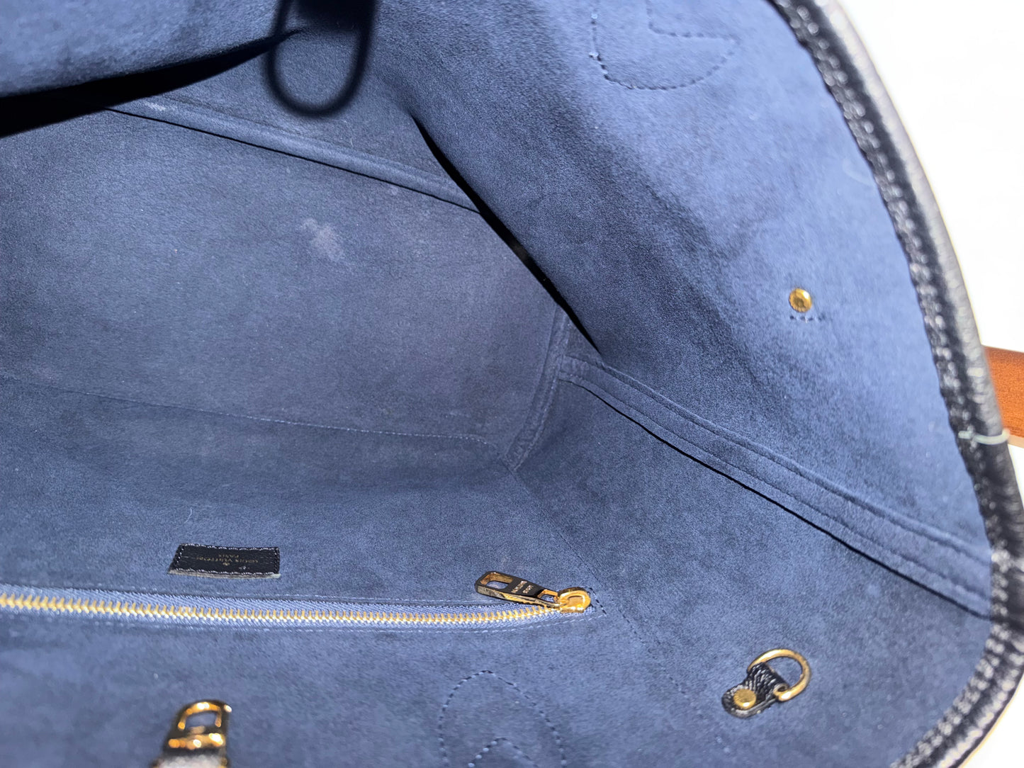 Louis Vuitton Neverfull Mono Giant Empreinte Black