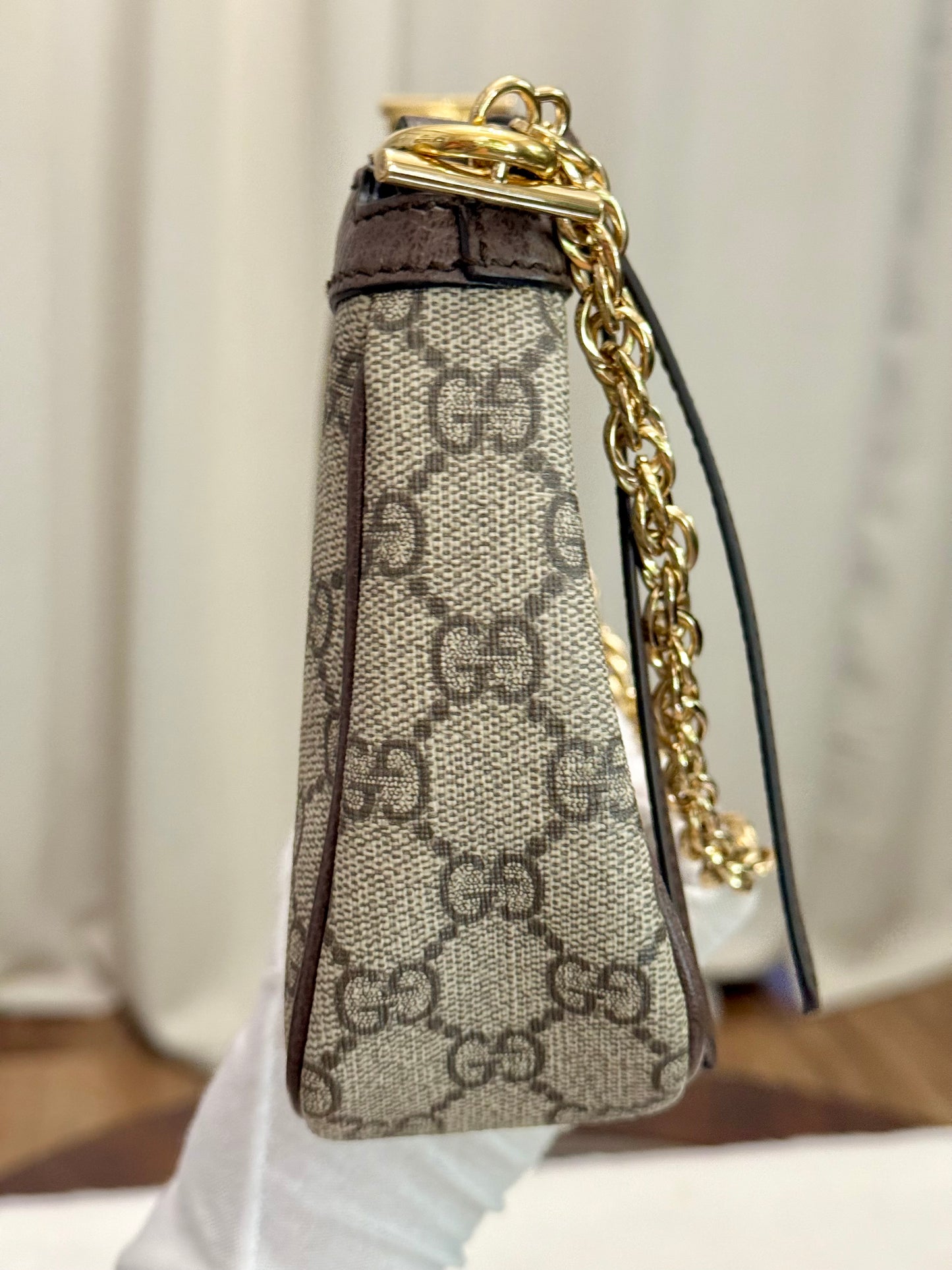 Gucci GG Supreme Ophidia Small Strawberry Bag Limited Edition