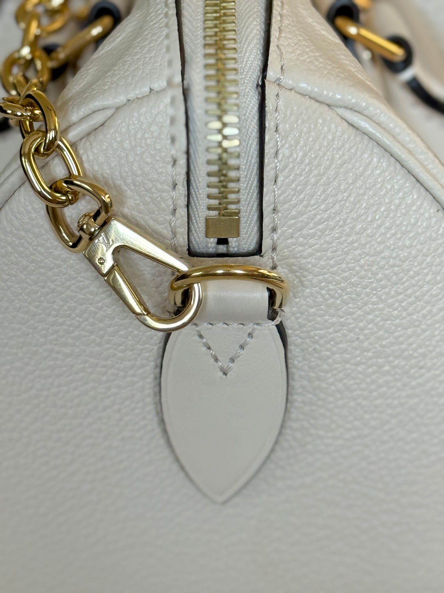 Speedy Bandouliere 20 Mono Giant Empreinte Creme