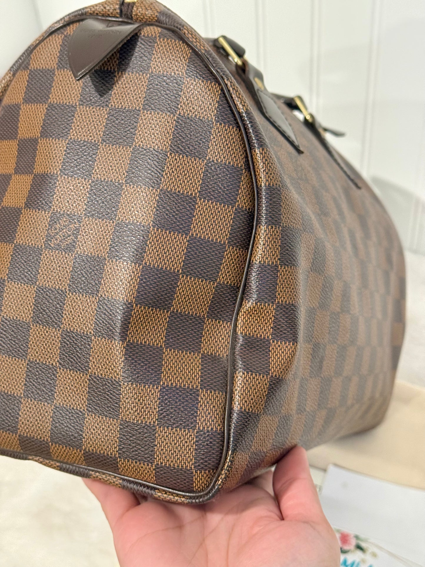 Louis Vuitton Speedy 30 Damier Ebene