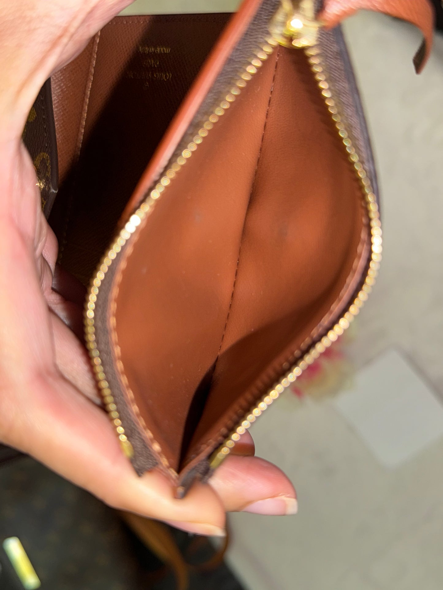 Louis Vuitton Victorine Mono Armagnac Wallet