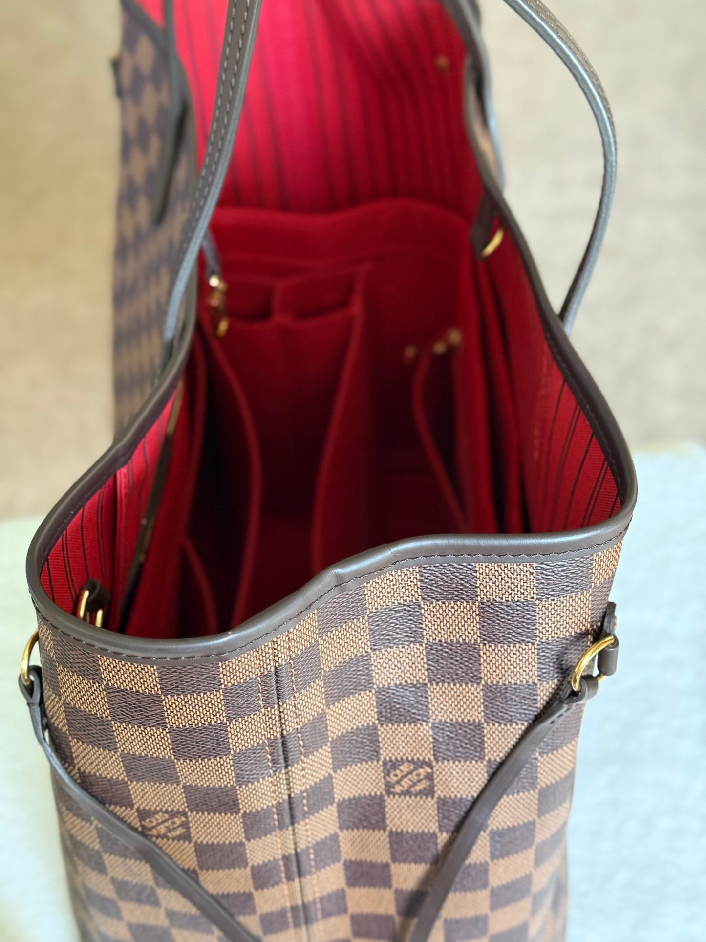 Louis Vuitton Neverfull GM DE Cerise Bag Only