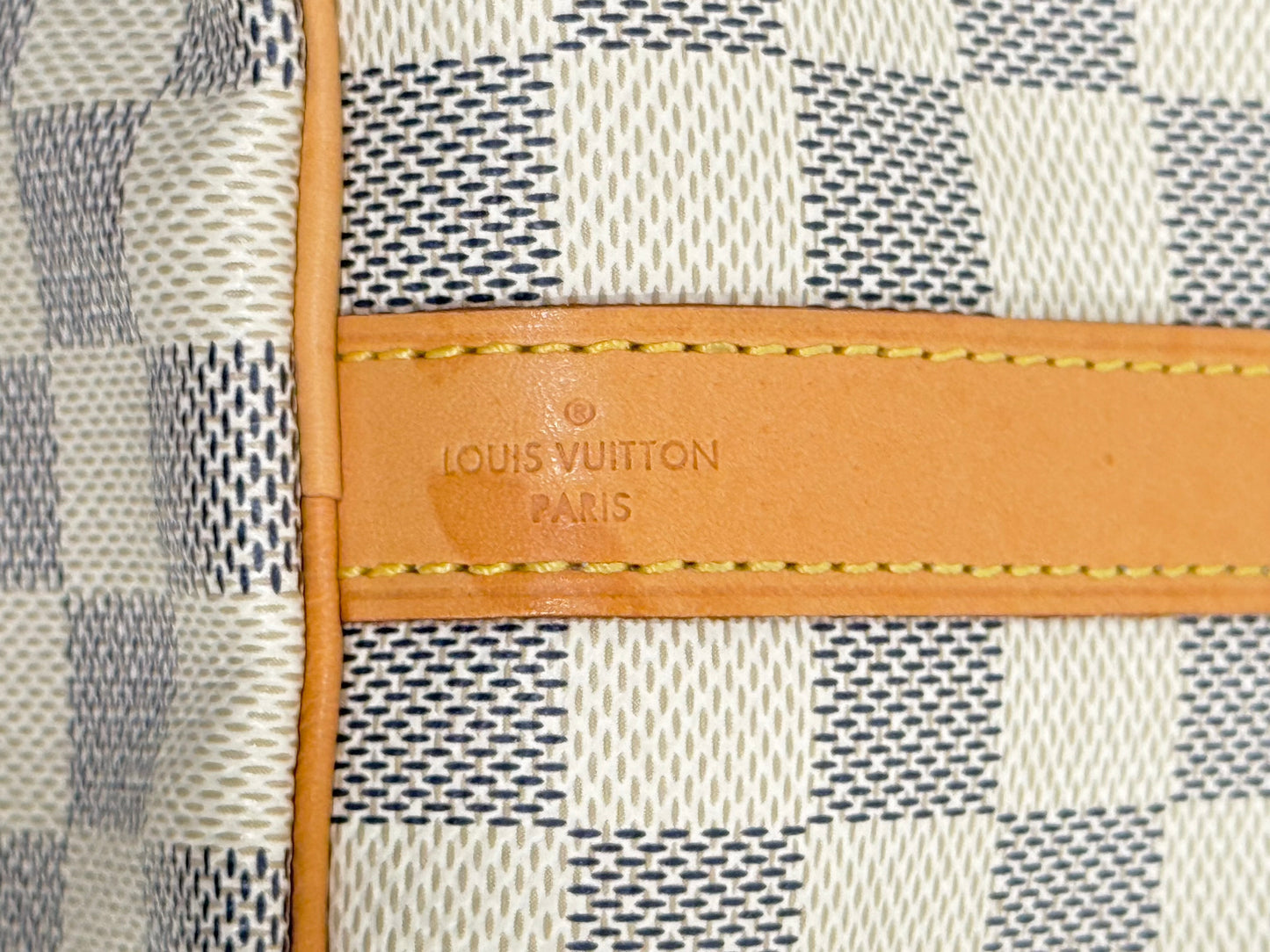 Louis Vuitton Speedy 30 Bandouliere Damier Azur