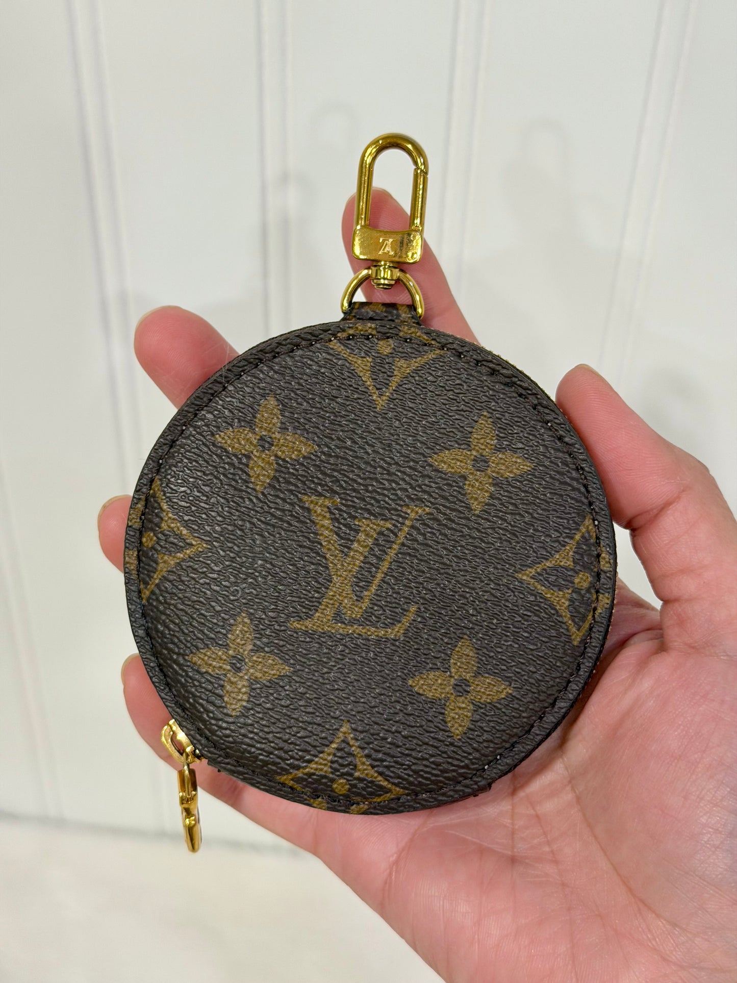 Louis Vuitton Multi Pochette Mono with Pink/Rose Adjustable Jacquard Strap