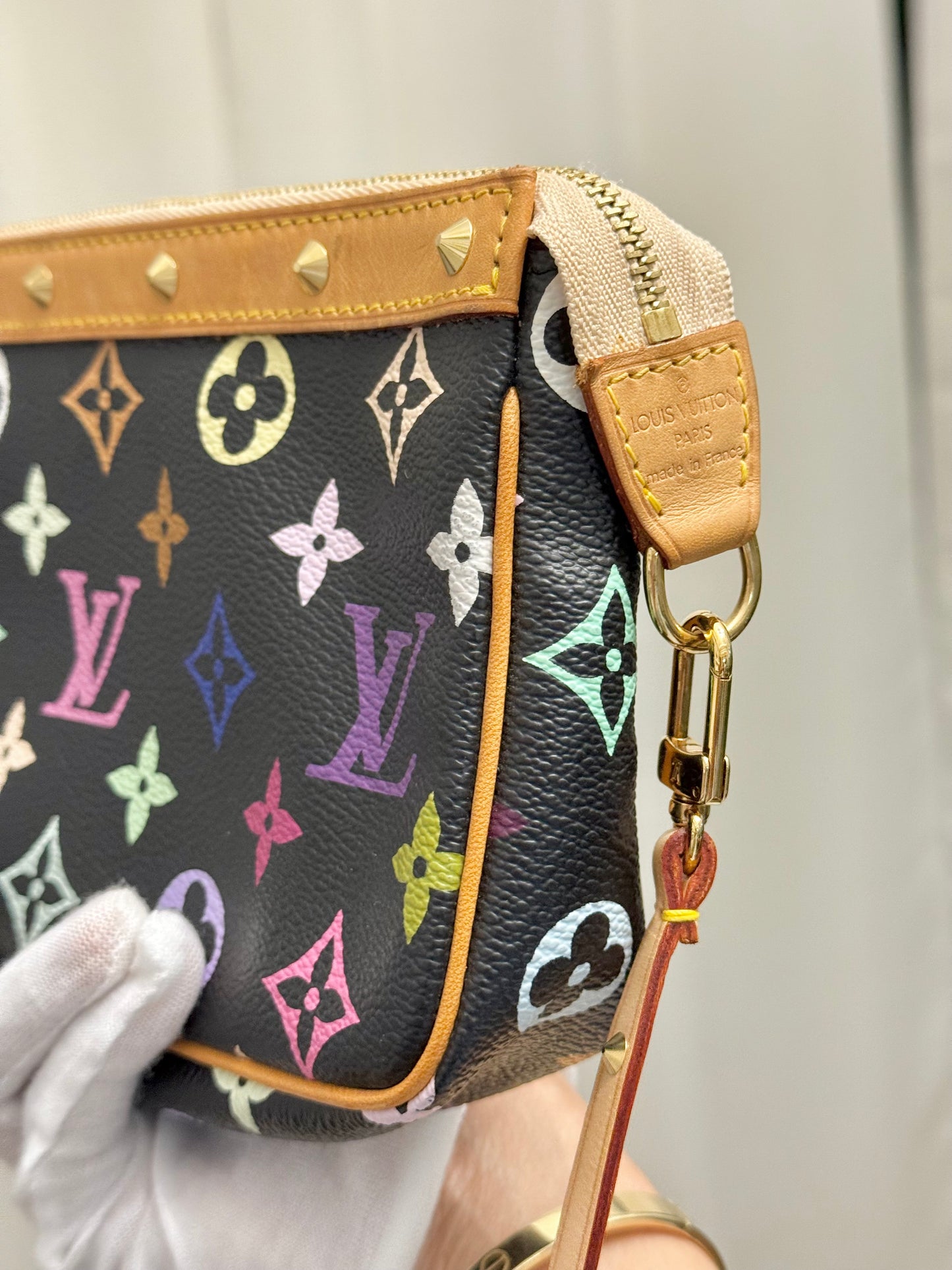 Louis Vuitton Pochette Accessoires Multicolore Noir/Black