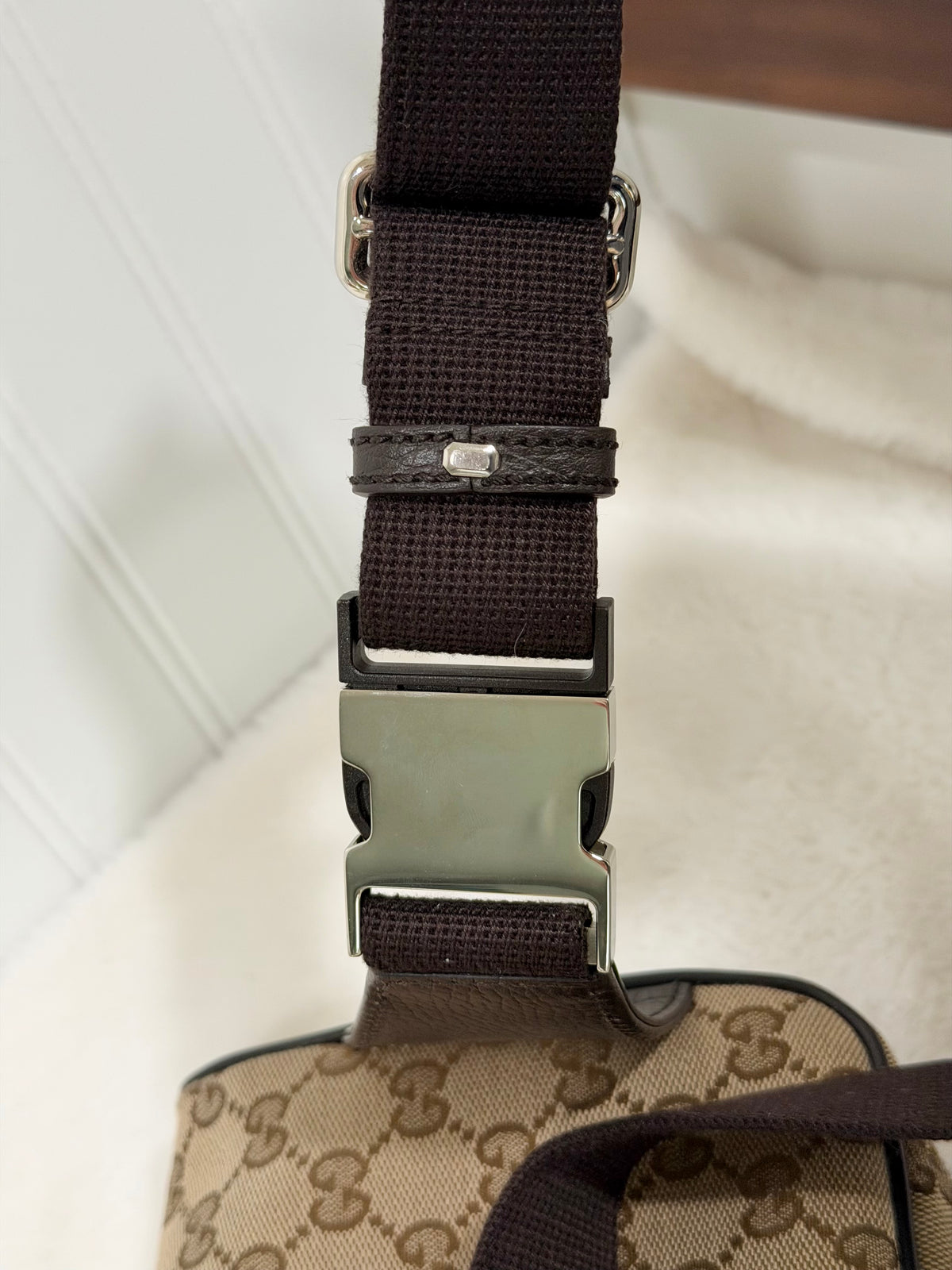 Gucci GG Canvas Belt Bag Unisex