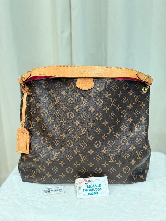 Louis Vuitton Graceful MM Mono Pivoine
