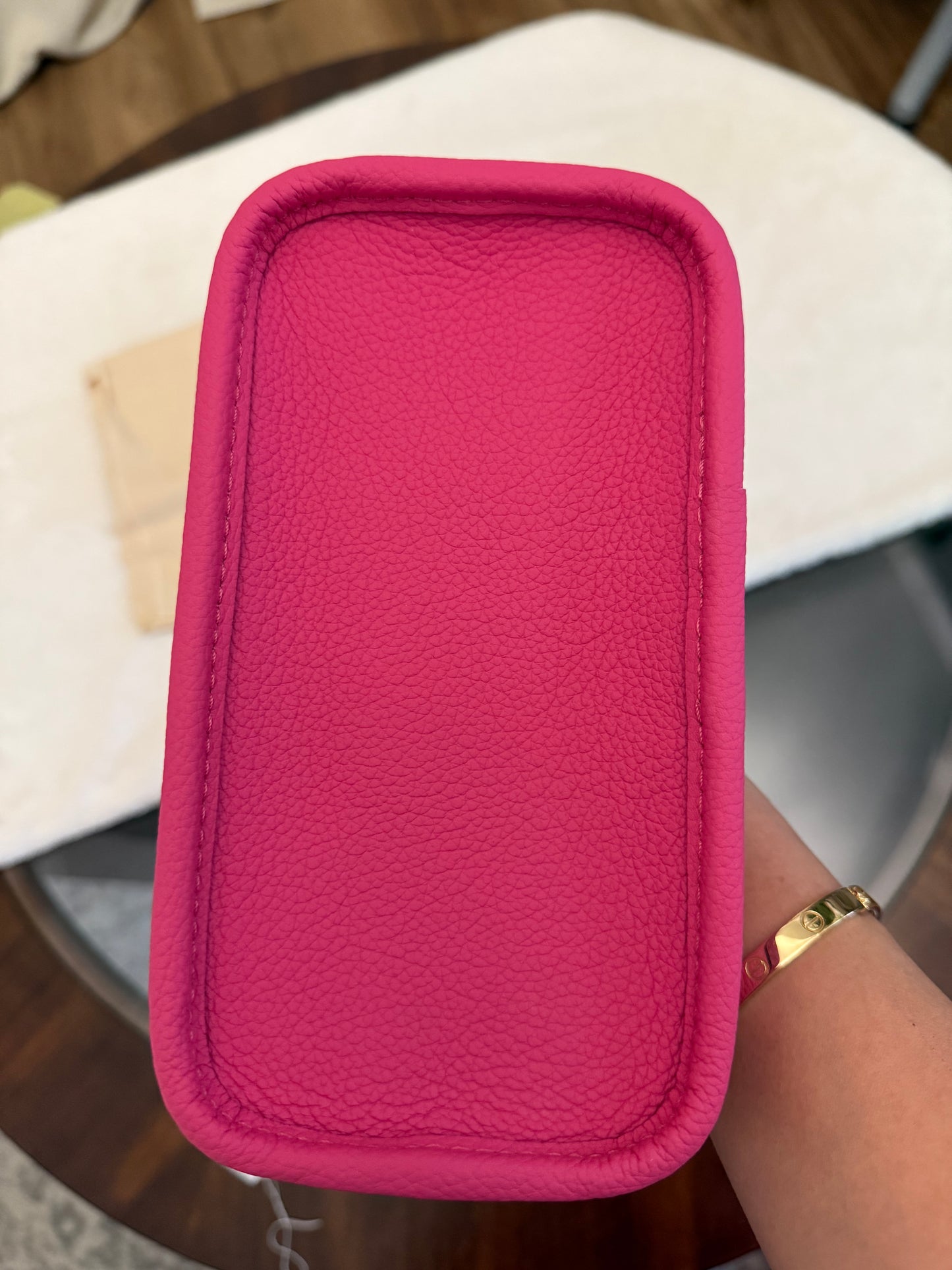 Louis Vuitton Neverfull BB Inside Out Bandouliere Rose Pondichery