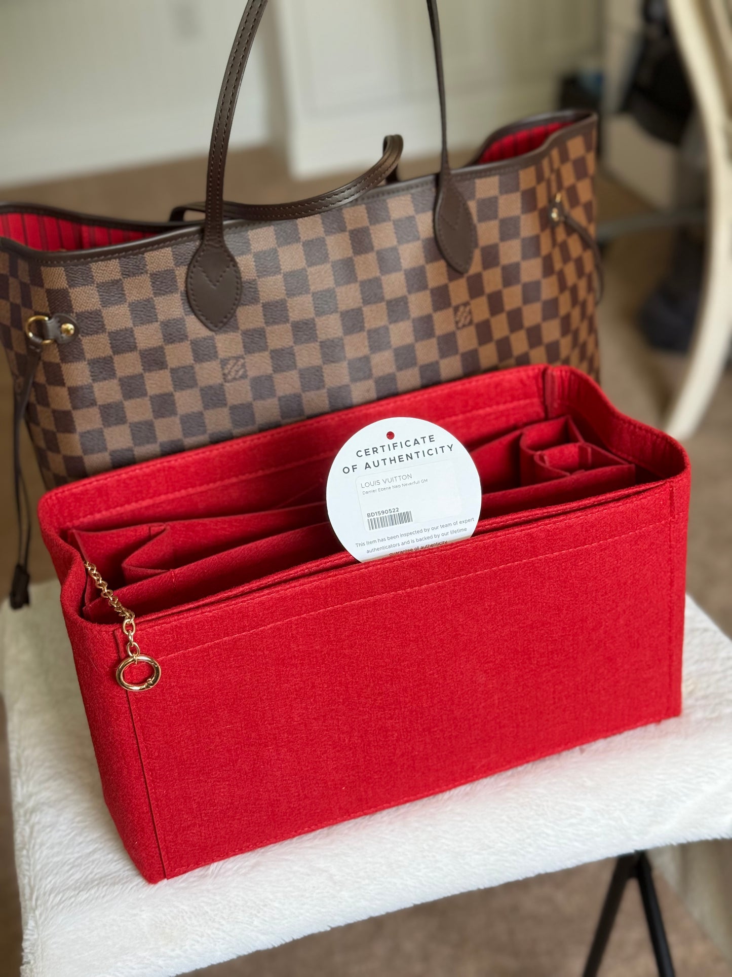 Louis Vuitton Neverfull GM DE Cerise Bag Only
