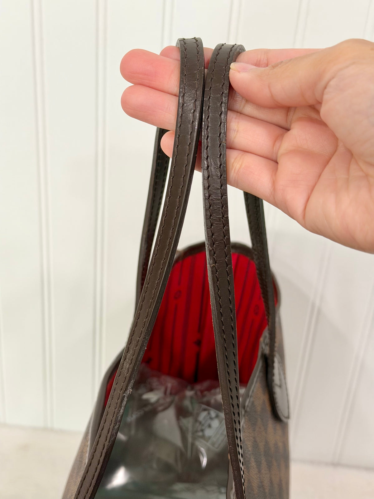 Louis Vuitton Neverfull MM Damier Ebene Bag Only