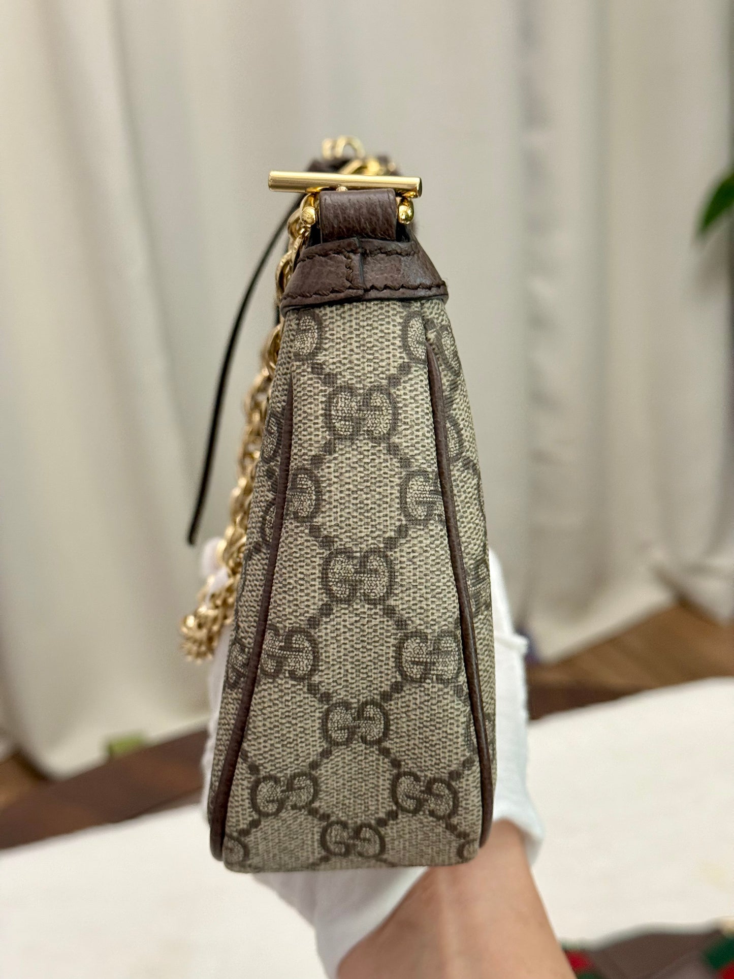 Gucci GG Supreme Ophidia Small Strawberry Bag Limited Edition