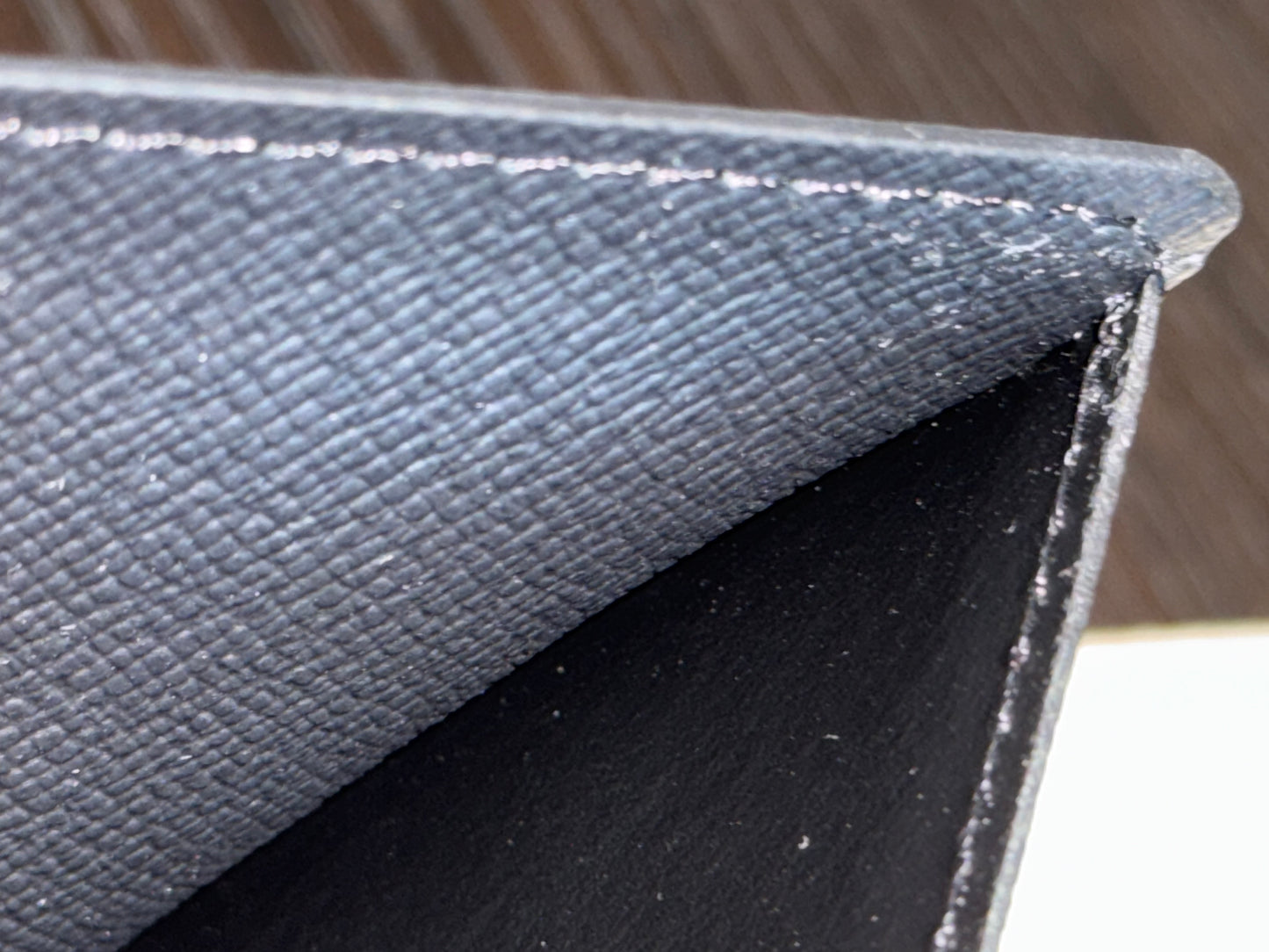 Louis Vuitton Multiple Wallet in Taiga Noir Silver HW