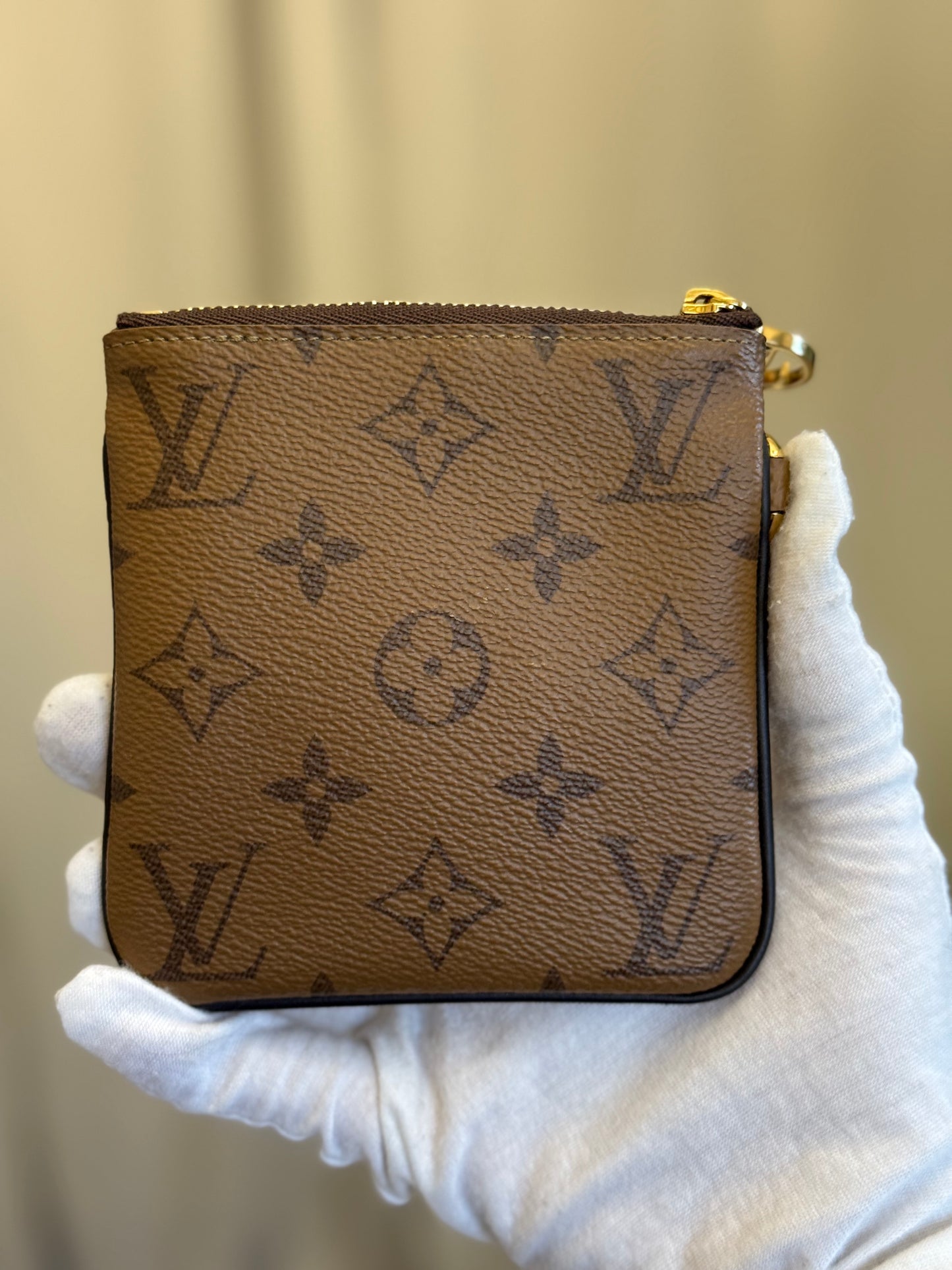 Louis Vuitton Square Pouch Mono Reverse from Trio Pouch