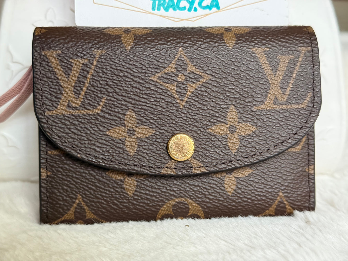 Louis Vuitton Rosalie Coin Purse Rose Poudre (Pink) Wallet