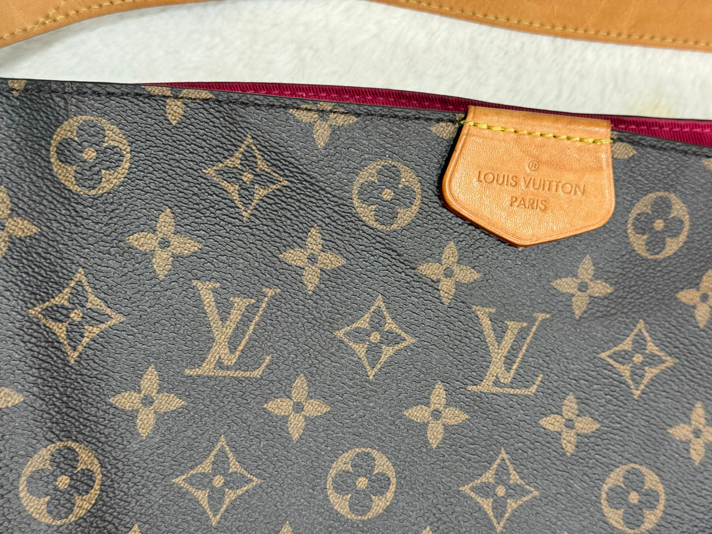 Louis Vuitton Graceful MM Mono Pivoine