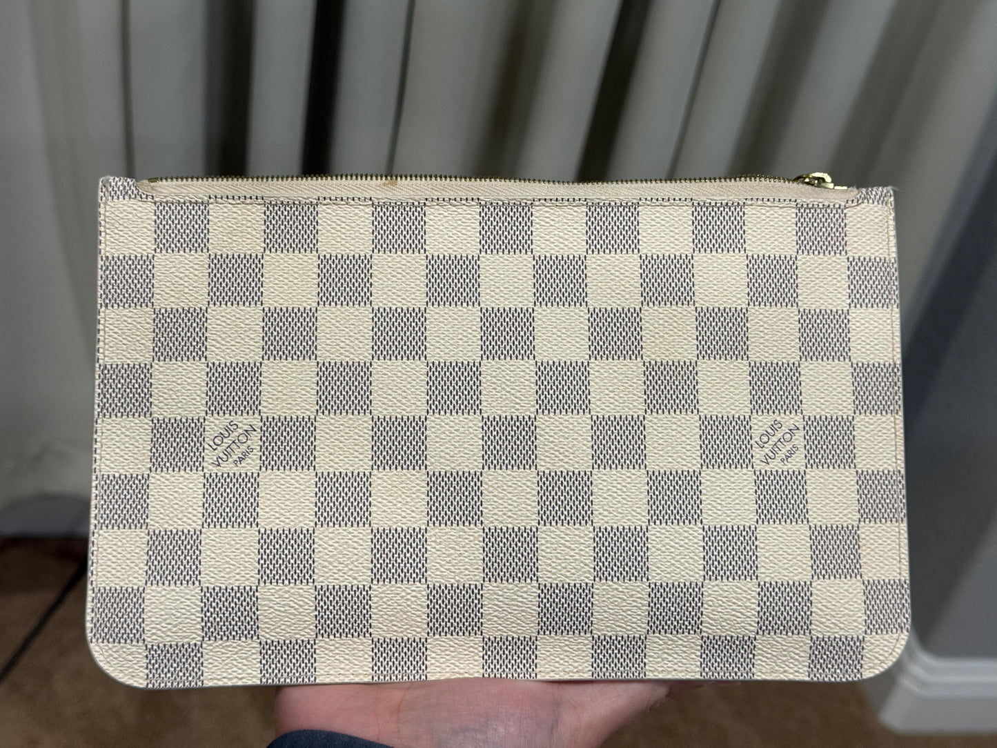Louis Vuitton Neverfull MM/GM Damier Azur Beige