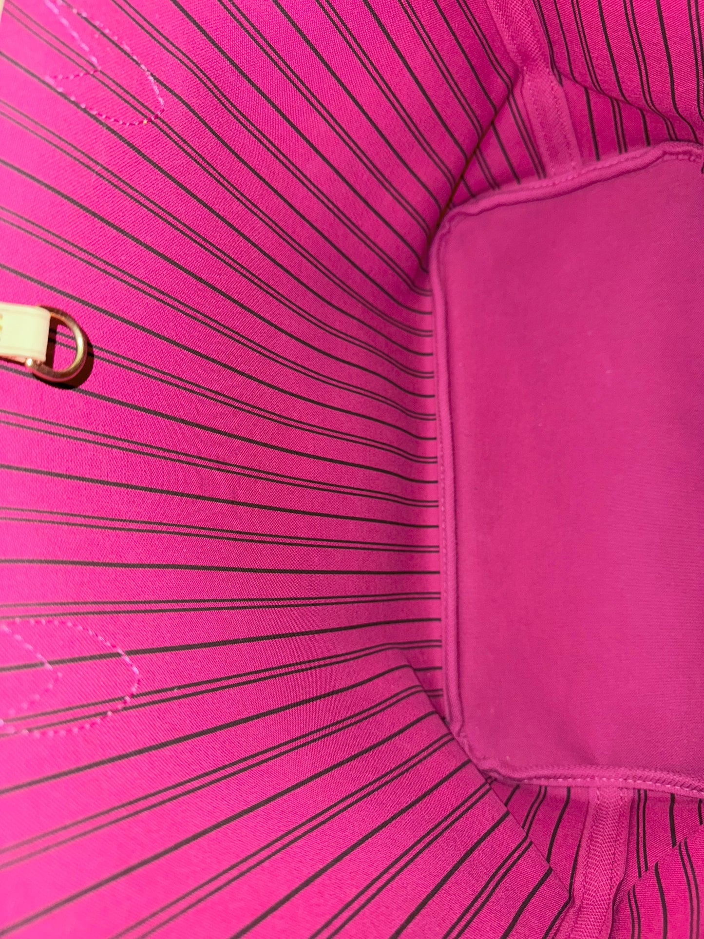 Louis Vuitton Neverfull MM Mono Pivoine Bag Only