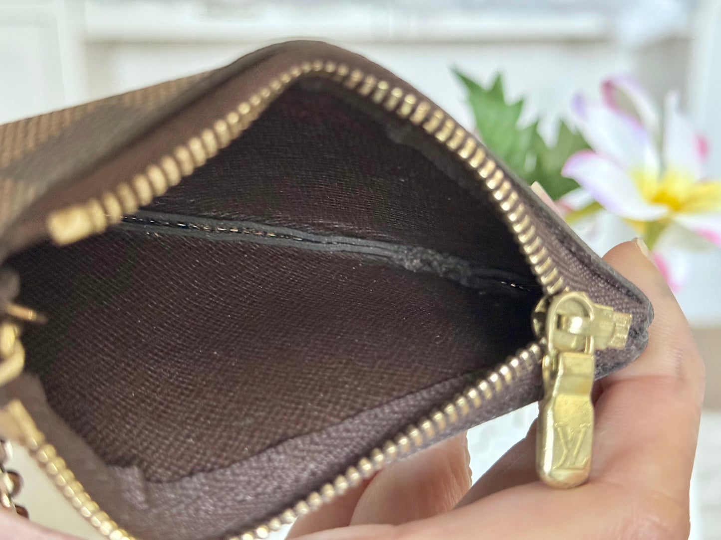Louis Vuitton Key Cles Damier Ebene