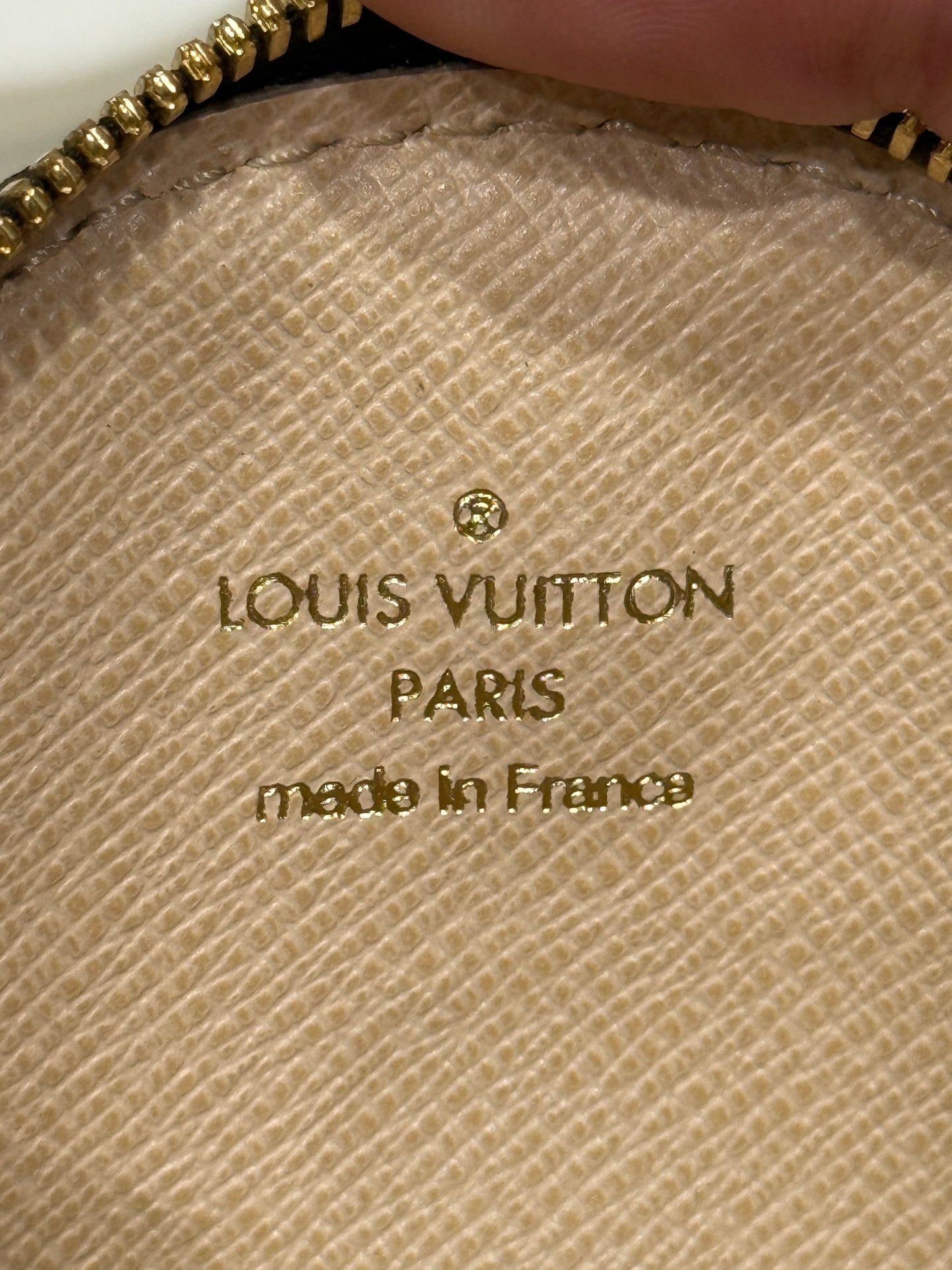 Louis Vuitton Round Coin Pouch Mono from MPA