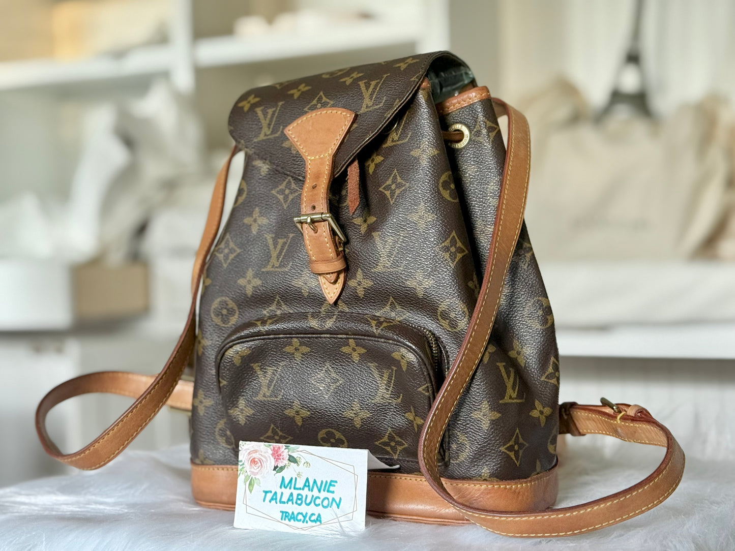 Louis Vuitton Montsouris PM Mono Old Model