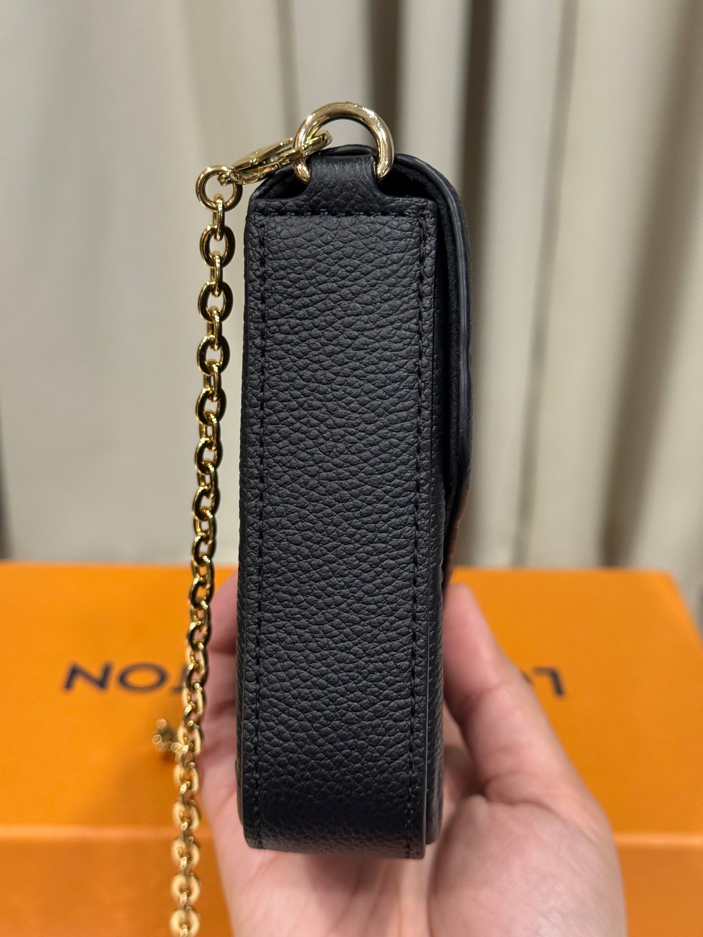 Louis Vuitton Felicie Pochette in Mono Empreinte Noir/Black with Inserts (Copy)