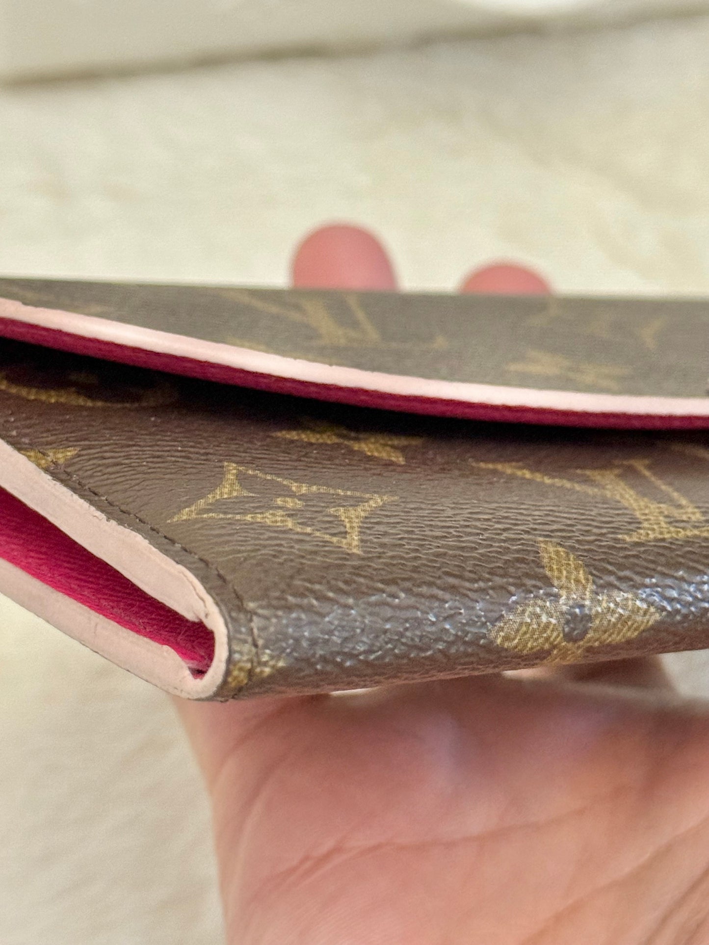 LIMITED EDITION Louis Vuitton Emilie Blooms Flower Wallet
