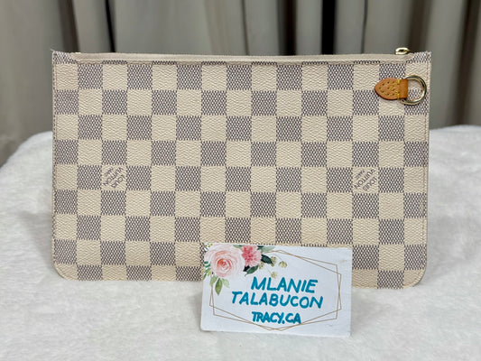 Louis Vuitton Neverfull MM/GM Damier Azur Beige